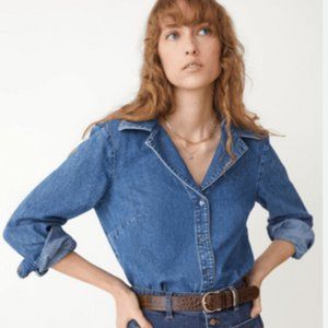 & Other Stories Fitted Denim Shirt